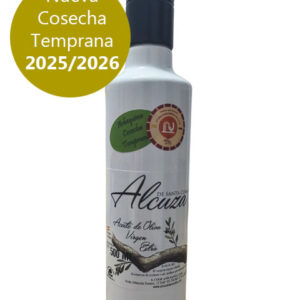 Aceite de Oliva Virgen Extra<br>Cosecha Temprana de Octubre<br>Variedad Arbequina<br>Caja de 9 botellas