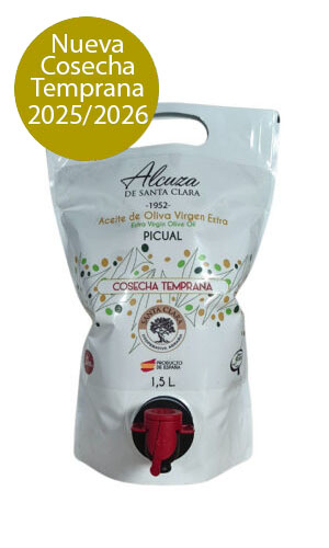 Aceite de Oliva Virgen Extra<br>Cosecha Temprana Octubre<br>Variedad Picual<br>Push Up