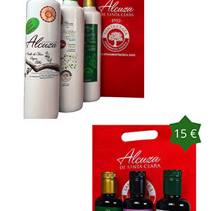 Pack: 1 Picual temprano + 1 Picual Eco temprano + 1 Arbequina